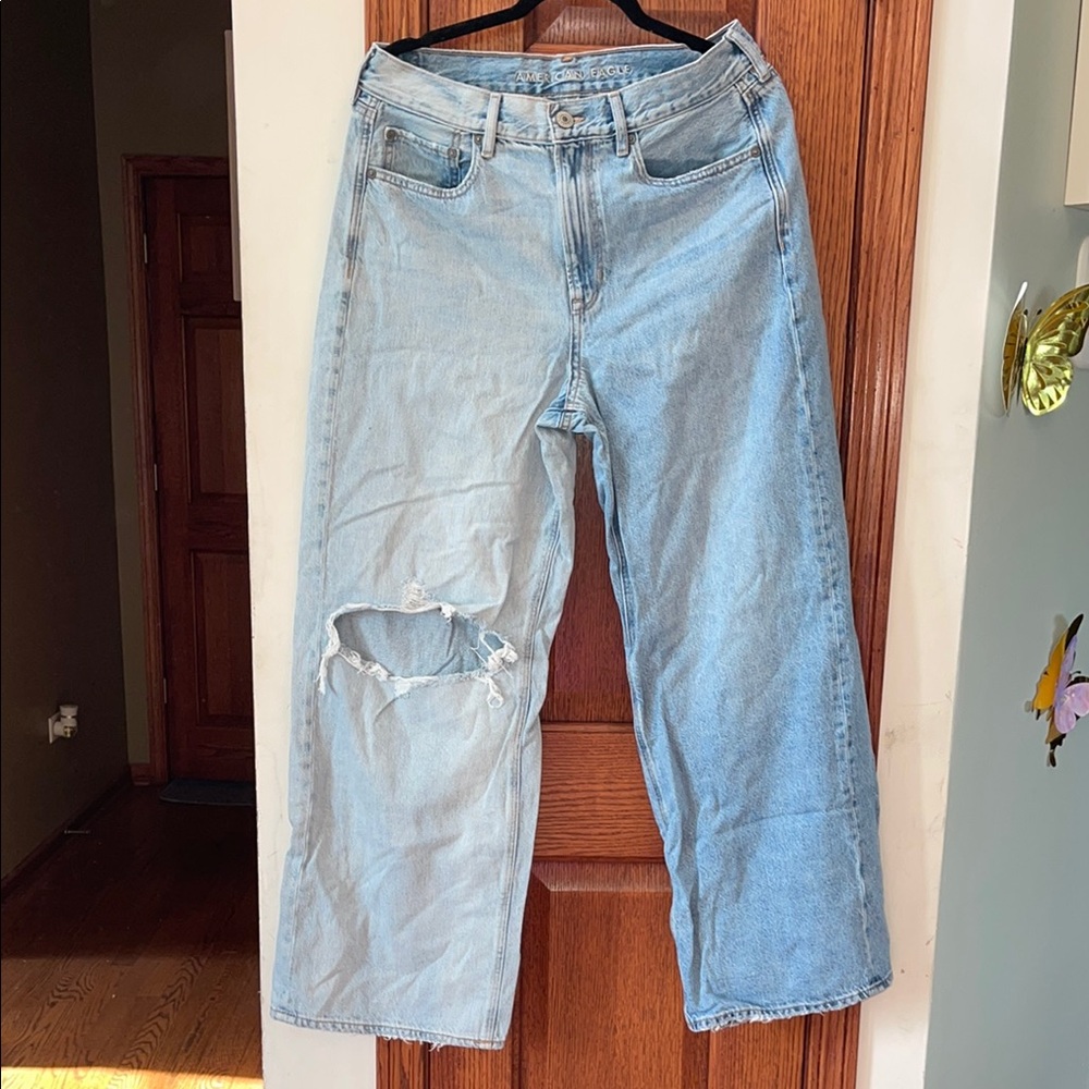 American Eagle Outfitters Light Blue Denim